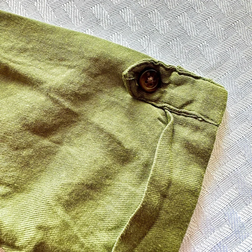 Old Navy Toddler Green Long‎ Sleeve Shirt Dress 2T New With Tags